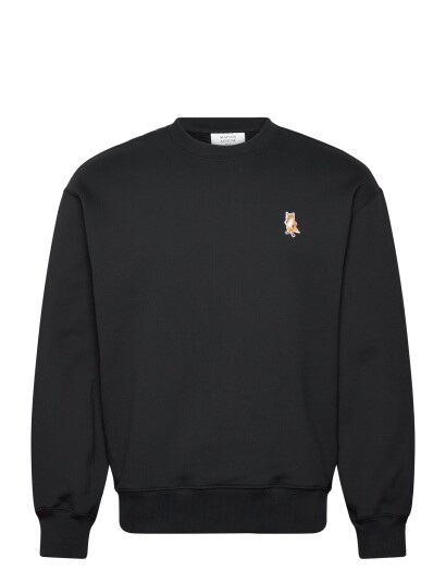 Maison Kitsune Standing Fox Comfort Sweatshirt Black XXL