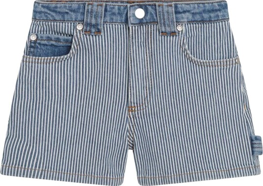 Little Marc Jacobs Denimshorts Blå/Hvit Stripet m. Rosa Marc Jacobs 6 år 116 Shorts Little Marc Jacobs Denimshorts Blå/Hvit Stripet m. Rosa Marc Jacobs 6 år 116 Shorts