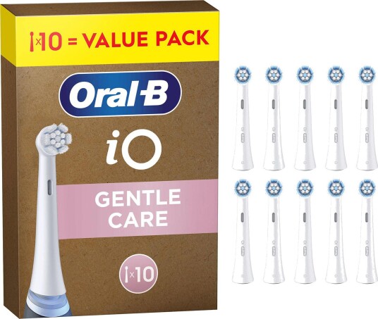 Oral-B iO Gentle Care Sensitive Børstehoder (10 stk.)