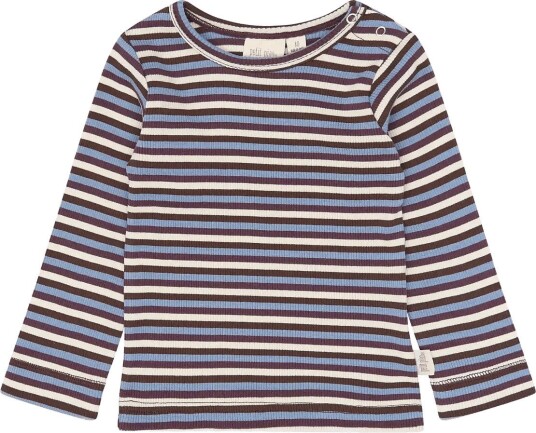 Petit Piao Ppsong L_S Tee   HUCKLEBERRY MULTISTRIPED   122