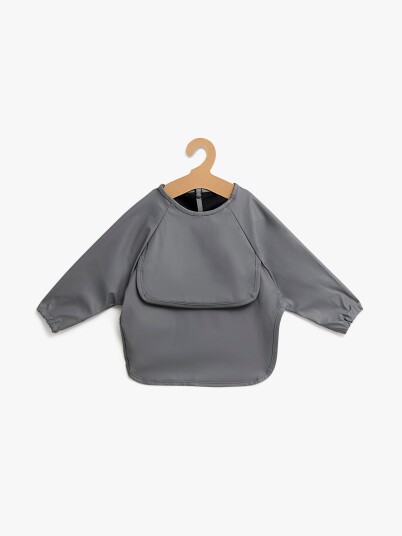 Beemoo CARE Bib  Langermet Smekke Dark Grey