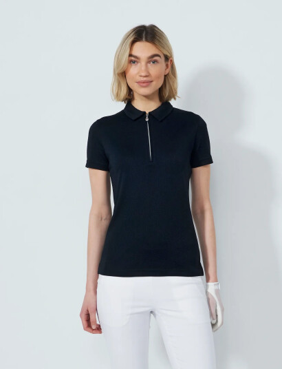 Daily Sports Peoria Ss Polo Shirt - Black - S