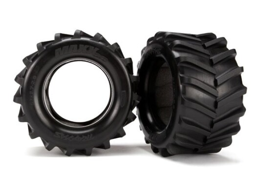 Traxxas 6770 Tires Maxx 2.8" 2/ foam inserts 2