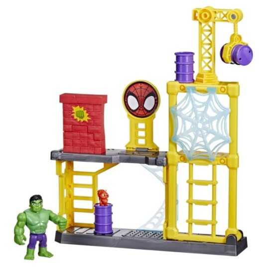 Marvel Spidey og Hans Fantastiske Venner Hulk Smash Lekesett for Barn 3+ Marvel Spidey og Hans Fantastiske Venner Hulk Smash Lekesett for Barn 3+