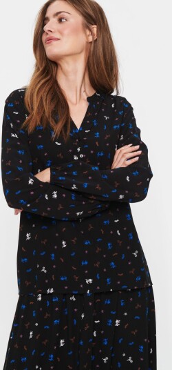 Saint Tropez Edasz Shirt Multi/patterned S Saint Tropez Edasz Shirt Multi/patterned S