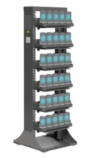 ZEBRA 30 POSITION SINGLE SIDED OPEN RACK EMEA EXCLUDING POWER PROTECTION UNIT. AC INPUT: 220-240V~ 50HZ 7.5A