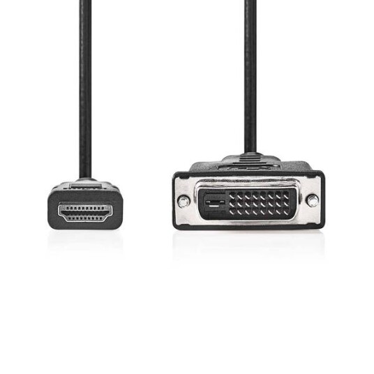 Nedis HDMI til DVI-kabel 2 m 1080p Sort Nedis HDMI til DVI-kabel 2 m 1080p Sort