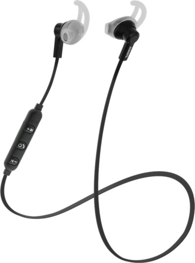 Streetz Wireless Bluetooth Sport Stay In-Ear Headset Svart Streetz Wireless Bluetooth Sport Stay In-Ear Headset Svart