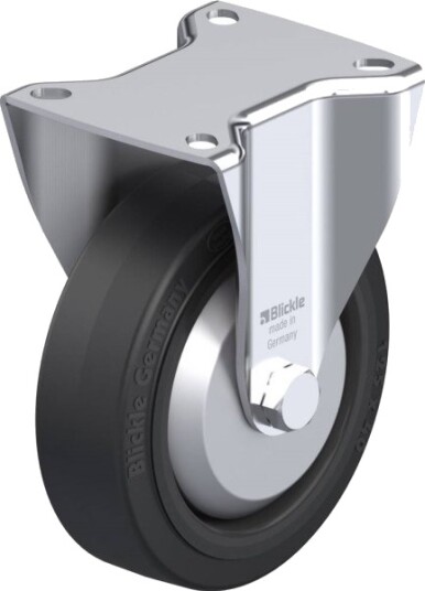 Blickle 741513 Bk-Poev Faste Hjul 125 Mm, 250 Kg