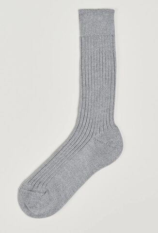 Bresciani Heavy Wool Socks Light Grey Bresciani Heavy Wool Socks Light Grey