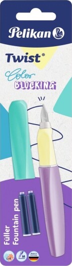 Pelikan 300010113, Fiolett, Fyllesystem Med Patron, Medium, Blister, 1 Stykker, Tyskland Pelikan 300010113, Fiolett, Fyllesystem Med Patron, Medium, Blister, 1 Stykker, Tyskland