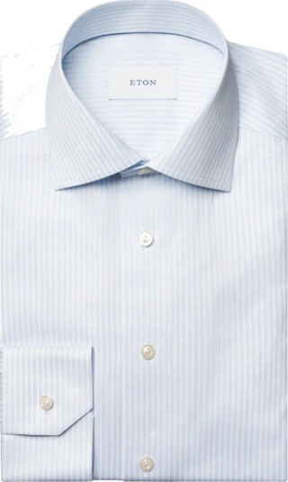 Eton Herre Skjorter Blå 4XL,