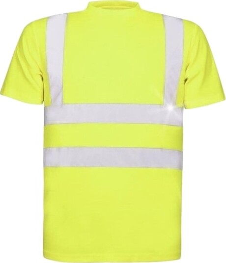 Ardon Ref 101/102 Refleksvest Med Piping 55% Bomull, 45% Polyester 150 g/m² Gul H8901 L