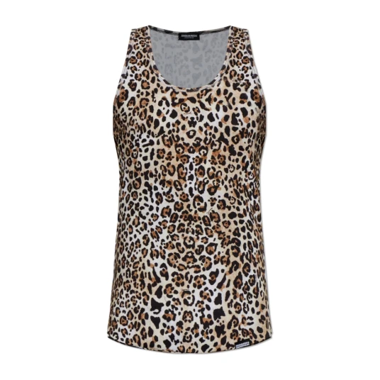 Dsquared2 Herre Topper Brun 2XL, Dsquared2 Herre Topper Brun 2XL,