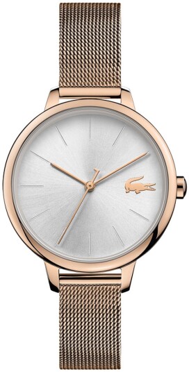 Lacoste Dameklokke 2001103 Sølvfarget/Rose gulltonet stål Ø34 mm Lacoste Dameklokke 2001103 Sølvfarget/Rose gulltonet stål Ø34 mm