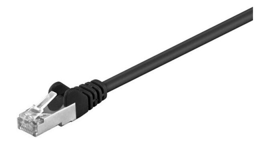 Pro CAT 5e Nettverkskabel 25 m Svart SF/UTP