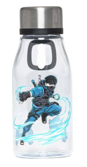 Beckmann 400 ml Drikkeflaske Ninja Master i Tritan - BPA-fri Beckmann 400 ml Drikkeflaske Ninja Master i Tritan - BPA-fri