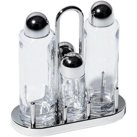 Kryddersett Olje, Eddik, Salt og Pepper Kryddersett Olje, Eddik, Salt og Pepper