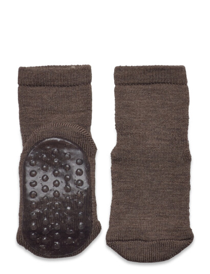 mp Denmark Wool Socks - Anti-Slip - Brown - 33/36