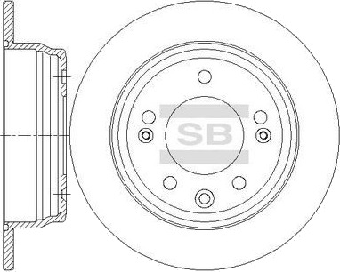 Bremseskive Hi-Q SD1081