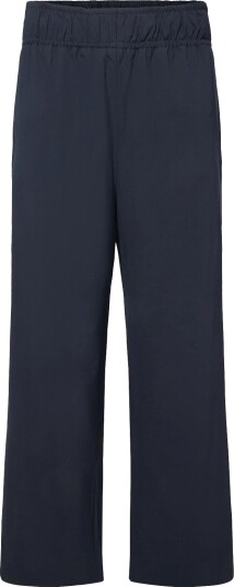 Mango Wide Leg Jogger Trousers NAVY M