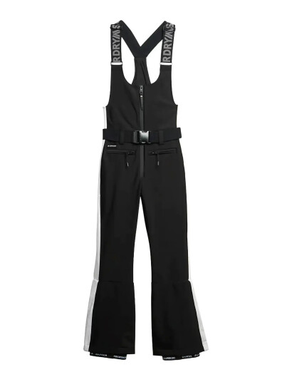 Superdry Sport Luxe Ski Dungaree - Black - M