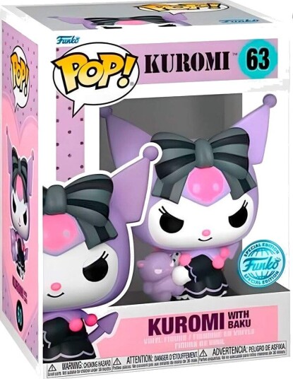Northix POP-figur Sanrio Kuromi Eksklusiv