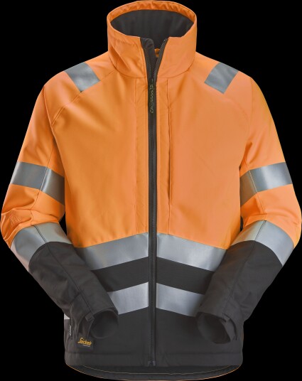 Snickers Workwear Vinterjakke 1153-5504 Varsel, Oransje/Svart M