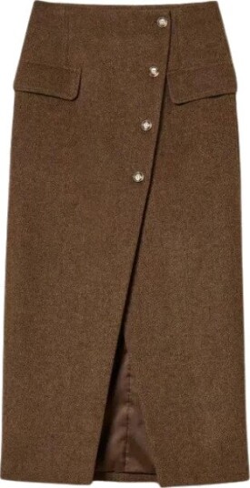 Twinset Dame Skjørt Brun M,