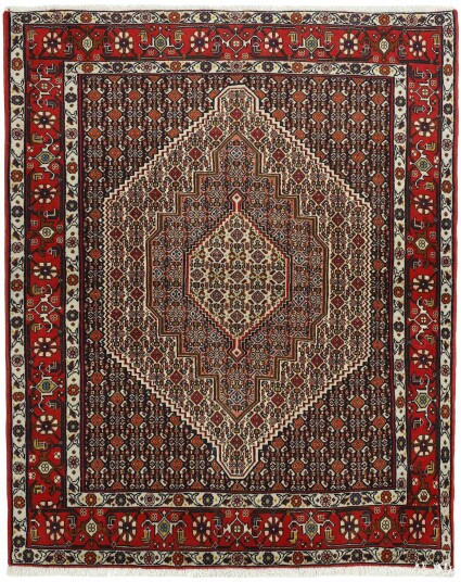 Håndknyttet. Opphav: Persia Seneh Teppe 123x151