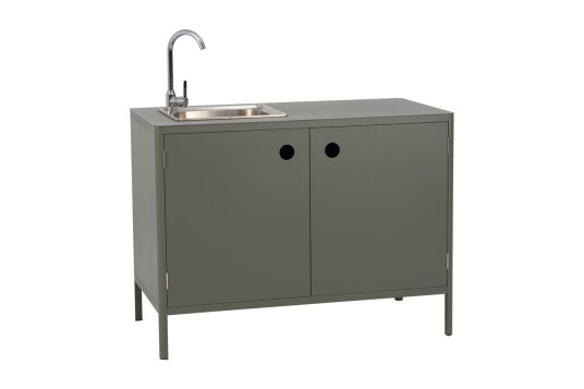 Brafab Kelia utekjøkken Nordic Green 121 x 64 x 91 cm Grønn Brafab Kelia utekjøkken Nordic Green 121 x 64 x 91 cm Grønn