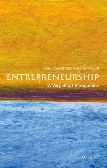 Entrepreneurship: A Very Short Introduction Av Paul (Professor Of Entrepreneurship Durham Business School And Visiting Professor Bodo Graduate School