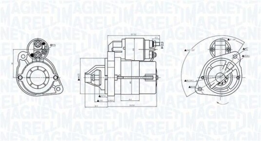 Dynamo MAGNETI MARELLI 063731508010