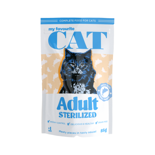 My Favourite Cat Tunfisk Våtfôr 12 x 85 g til Katt