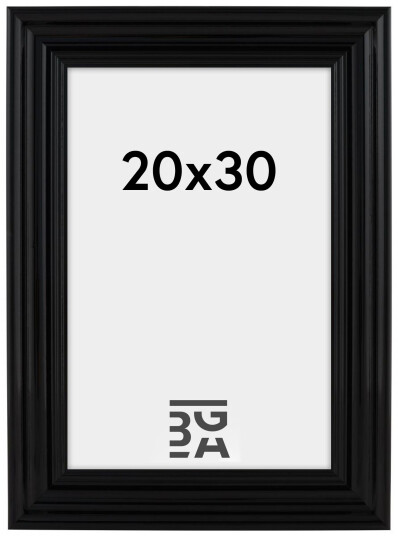 Focus Ramme Charleston Svart 20x30 Cm