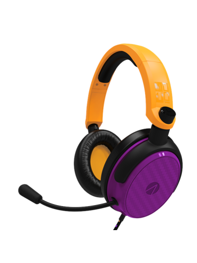 STEALTH C6-100 Gaming Headset Multi Format Neon Orange/Purple STEALTH C6-100 Gaming Headset Multi Format Neon Orange/Purple