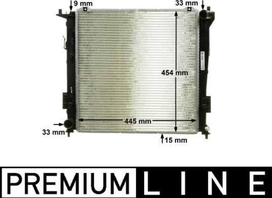 Radiator MAHLE ORIGINAL CR 1320 000P