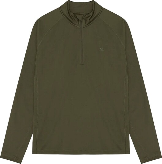 Danish Endurance Momentum Half Zip Running Shirt (Men) Khaki green XL
