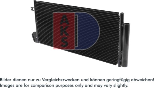 Kondensator, klimaanlegg AKS DASIS 082049N