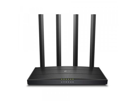 Tp-Link Archer C6U Gigabit Dobbelbånds Wi-Fi Router 1167 Mbps Sort Tp-Link Archer C6U Gigabit Dobbelbånds Wi-Fi Router 1167 Mbps Sort
