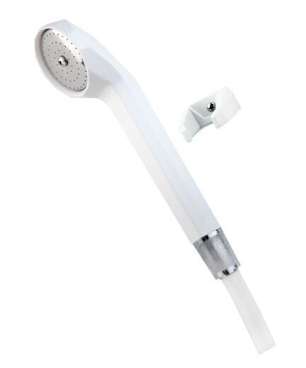 Arrow Briljant Hånddusj hvit, med holder