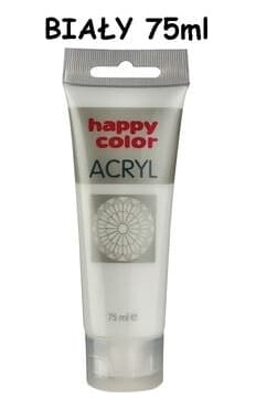 Happy Color Akrylmaling 75ml titanhvit 7370 0075 0