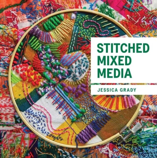 Stitched Mixed Media Av Jessica Grady
