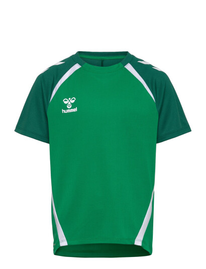 Hummel Hmllead 2.0 Jersey S/S Kids - Green - 152