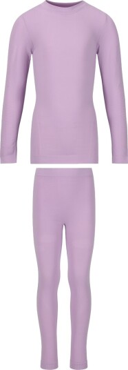 ZigZag Gualala Seamless Skiundertøy Barn Lilla 116 128