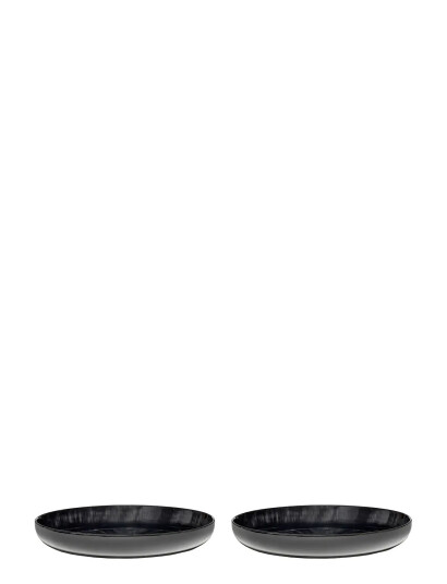 Serax High Plate Dé Set/2 - Black - Ø 27 CM