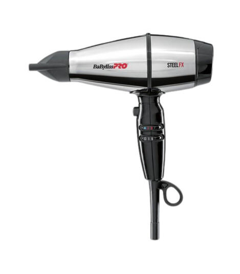BaByliss PRO Hairdryer - STEEL FX BaByliss PRO Hairdryer - STEEL FX