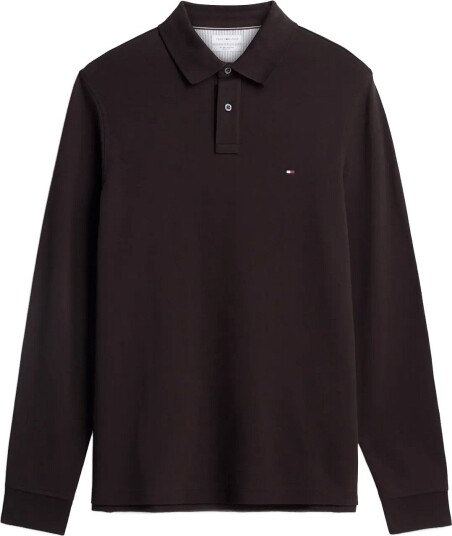 Tommy Hilfiger 1985 Regular Ls Polo CHOCOLATE M