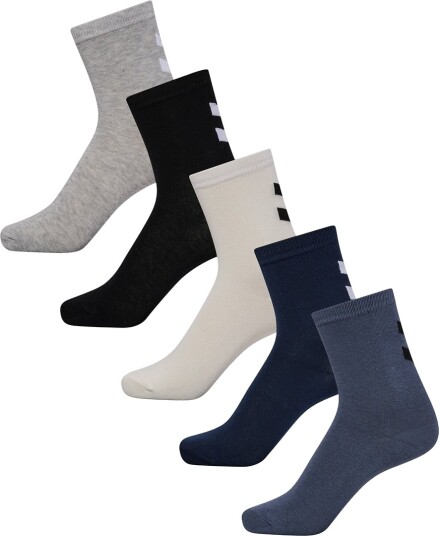 Hummel Hmlmake 5 pack sokker til barn Dress Blues (24/27) 24/27