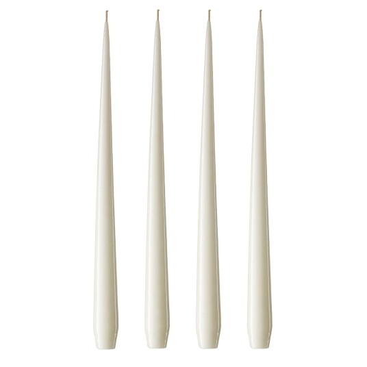 Ester & Erik lys 42 cm 4-pakning ivory Lakkert